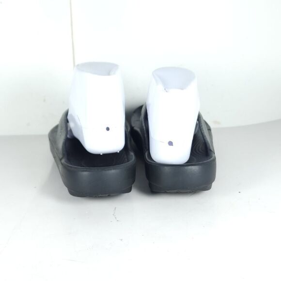 Oofos Women's OOLALA US 10 Silver Glitter Slip-On Flat Thong Flip Flop Sandals - Picture 10 of 15